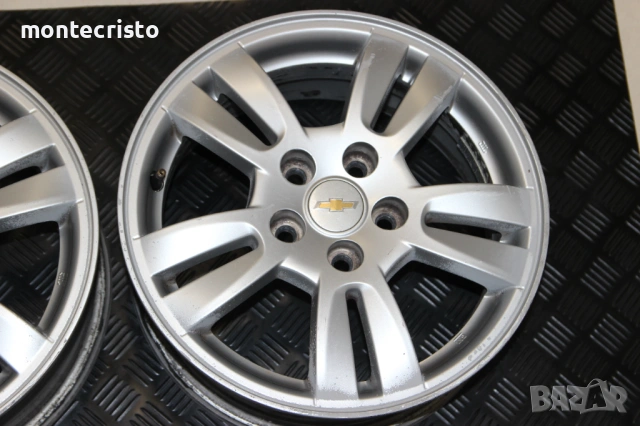 Алуминиеви джанти Chevrolet Aveo T300 (2011-2015г.) 15 цола / 5x105 / 56.6 / 95040750 Шевролет Авео, снимка 8 - Гуми и джанти - 53933375