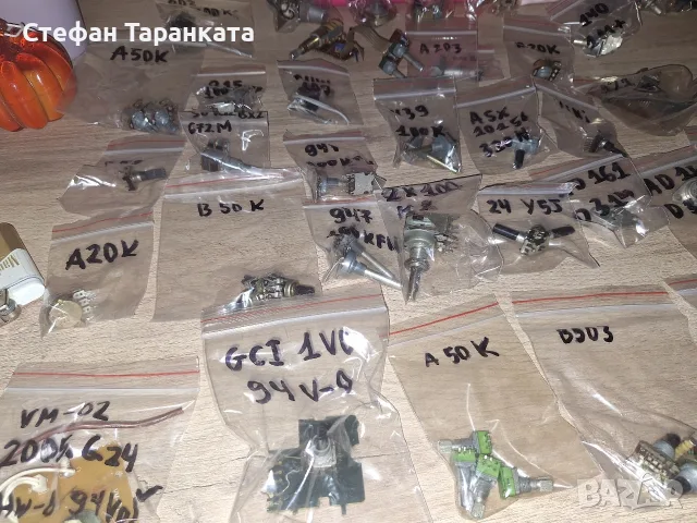 Потенциометри различни видове