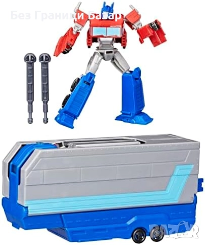 Нова играчка Игралeн комплект Transformers Optimus Prime трейлър и фигура