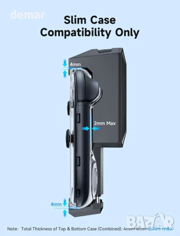 JSAUX Вентилатор за Nintendo Switch 2 (2025) - Черен (GP0201A), снимка 6 - Аксесоари - 51191432