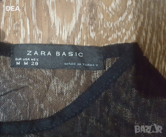 Дамска черна рокля ZARA BASIC 38н-30лв.НАМАЛЕНИЕ, снимка 4 - Рокли - 39460144