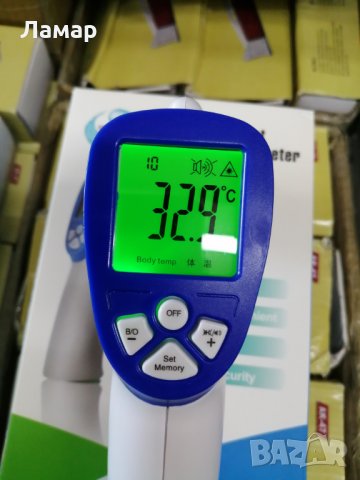 Професионален безконтактен инфрачервен термометър за телесна температура, снимка 5 - Друга електроника - 29683006