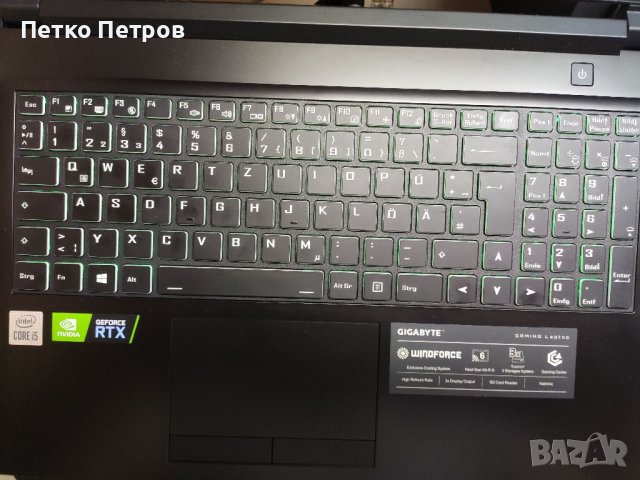 Геймърски лаптоп Gigabyte G5, снимка 2 - Лаптопи за игри - 40813208