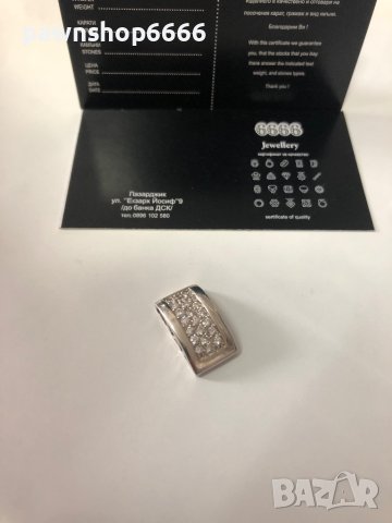 Сребърна висулка 925, снимка 7 - Колиета, медальони, синджири - 40596816