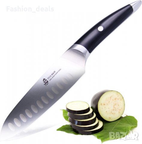 Нов кухненски нож японска неръждаема стомана незалепващо покритие