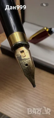 Колекционерска писалка Montblanc със златен писец ., снимка 4 - Други ценни предмети - 55769659