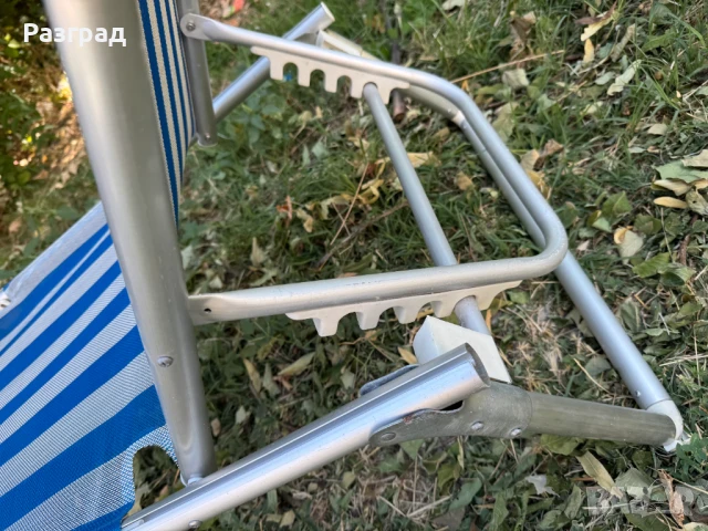Сгъваеми шезлонги 2бр с шалтета , снимка 7 - Къмпинг мебели - 51351656