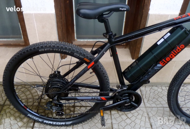 Електрически ЕЛЕГЛИД ! 27.5 цола! Хидравлики !  С ГАЗ и подпомагане! Германия!, снимка 14 - Велосипеди - 52645971