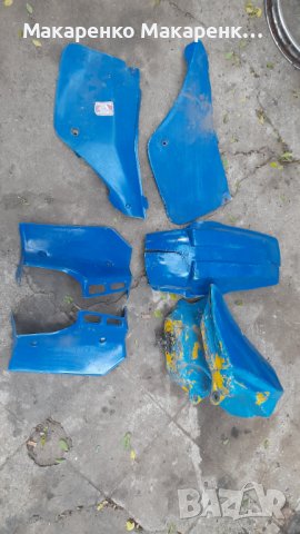 1986 Suzuki RM 250 Комплект пластмаси  Сузуки РМ , снимка 3 - Мотоциклети и мототехника - 42285845