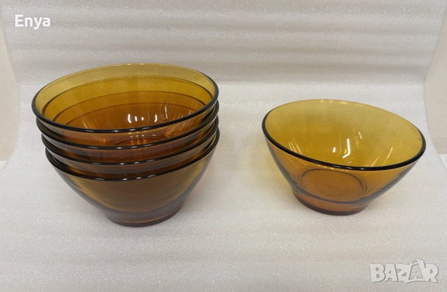 Комплект съдове от ДУРАЛЕКС - Франция - използвани, но здрави !, снимка 8 - Сервизи - 53858861