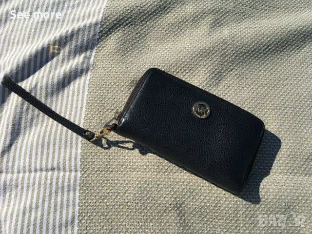 Дамски портфейл от естествена кожа  Michael Kors