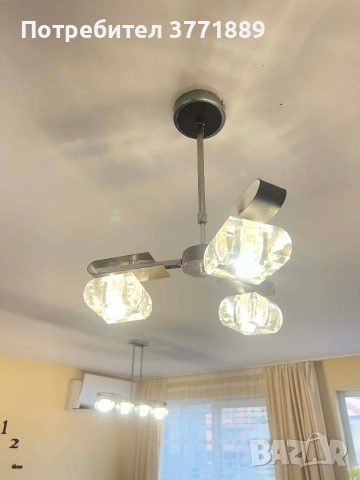 страхотни кристални лампи / пендели, снимка 4 - Лампи за таван - 53275568