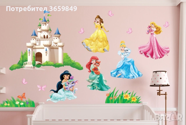 Комплекти стикери за детска стая, снимка 10 - Декорация за дома - 51638152