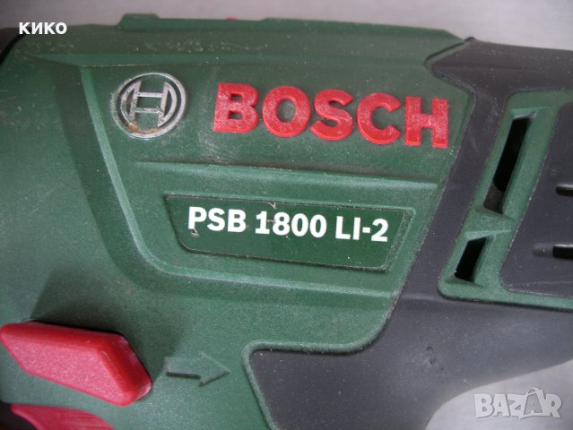 BOSH PSB 1800 LI  ударен винтоверт., снимка 6 - Винтоверти - 44416481