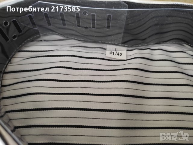 Продавам НОВА мъжка риза с дълъг ръкав, снимка 11 - Ризи - 42897624