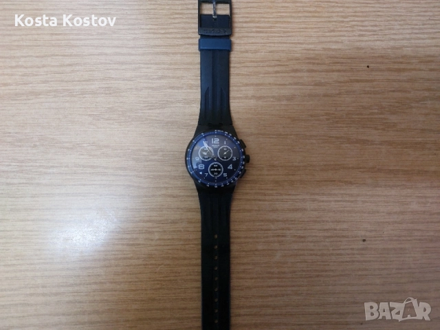 часовник swatch хронограф , снимка 2 - Мъжки - 56438573