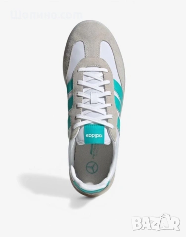 ADIDAS Mercedes-AMG Petronas Formula One Team Barr Shoes White  Дамски обувки Adidas Mercedes-AM, снимка 5 - Маратонки - 54366325