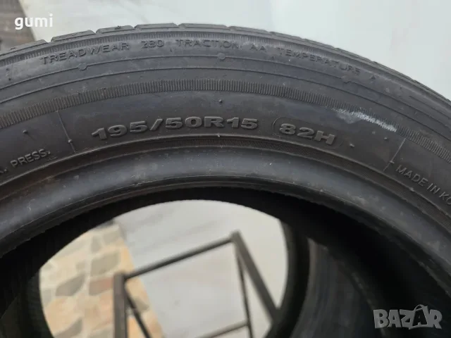 2бр летни гуми 195/50/15 HANKOOK L06542 , снимка 4 - Гуми и джанти - 55800435