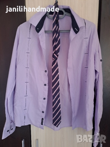 Риза и вратовръзка, униформа Гео Милев