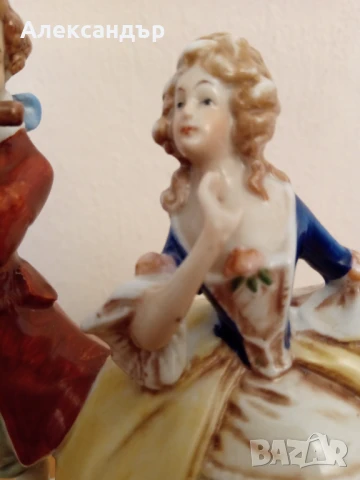 Порцеланова статуетка Маркирана GRAFENTHAL, снимка 2 - Статуетки - 50674339