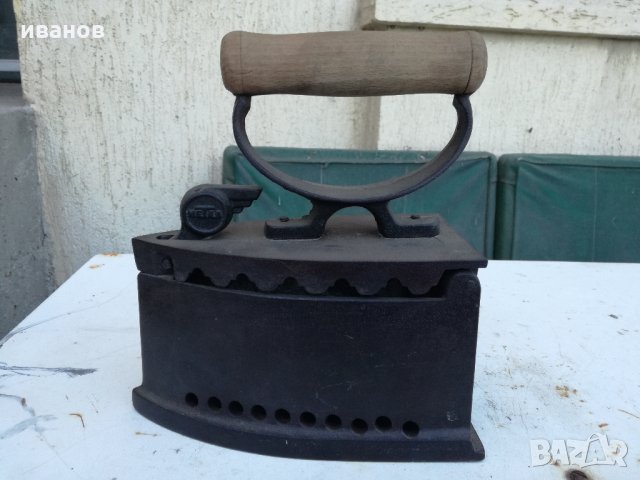 Продавам стара ютия, снимка 4 - Антикварни и старинни предмети - 30505762