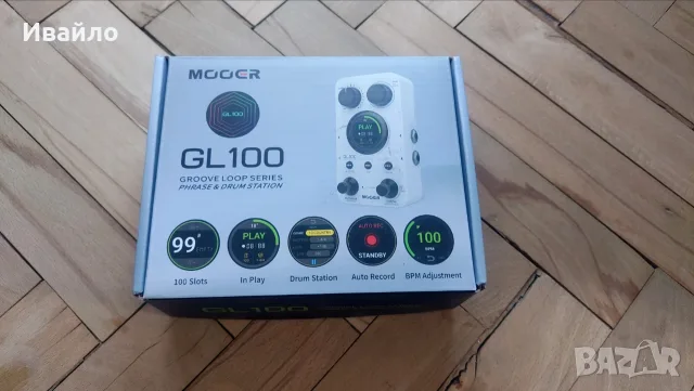 Mooer GL100 Groove Loop/Drum, снимка 2 - Китари - 56316497
