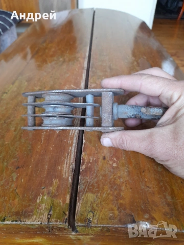 Стара макара,Полиспаст #2, снимка 2 - Други ценни предмети - 53088351