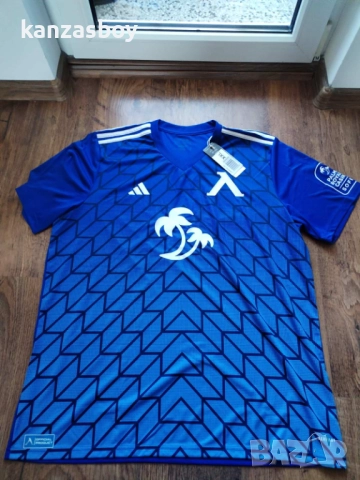Adidas x PFC Levski Sofia - мъжка фенска тениска НОВА размер 2XL , снимка 3 - Тениски - 52849965