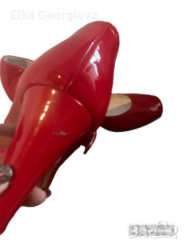 Оригинални дамски обувки Escada 38 номер, снимка 11 - Дамски обувки на ток - 44339731