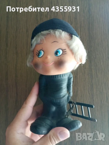 рядка серия стара играчка чочко пепито старинна играчка стара кукла  , снимка 4 - Антикварни и старинни предмети - 50711159