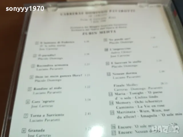 CARRERAS DOMINGO PAVAROTTI-original cd-внос germany 0303251643, снимка 15 - CD дискове - 49346896