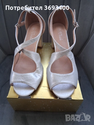 Отворени дамски обувки, снимка 5 - Дамски елегантни обувки - 54108262