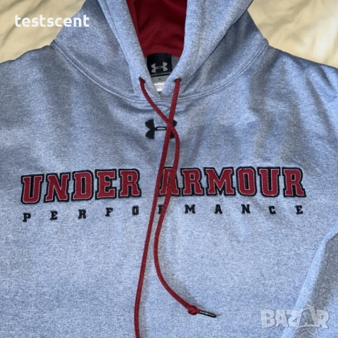 Унисекс суичър Under Armour PERFORMANCE Men's Hoodie Size XL (54”) блуза с качулка , снимка 3 - Суичъри - 36906745