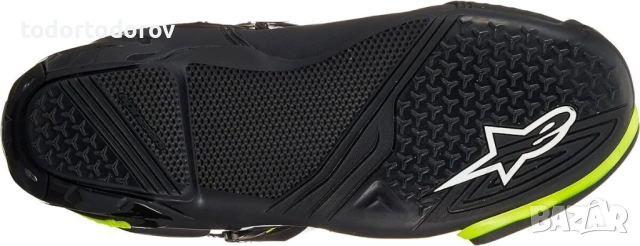 Мото ботуши ALPINESTARS SMX Plus v2 Black/Fluo,номер 42,най-висок клас, снимка 3 - Аксесоари и консумативи - 53181043