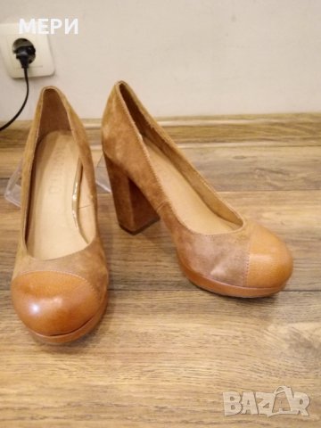НАМАЛЕНО! 100% Естествена кожа дамски обувки, снимка 6 - Дамски обувки на ток - 39711599