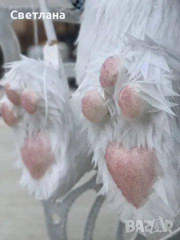 Намалена! Декоративна голяма мечка с близалка, снимка 4 - Други - 49160430