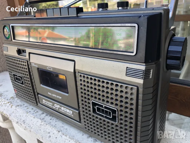 💥Sharp GF-8080 -Работещ на радио и на  касета!, снимка 7 - Радиокасетофони, транзистори - 55772434