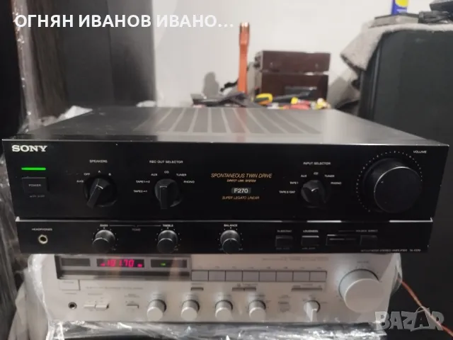 Sony TA-F 270, снимка 1