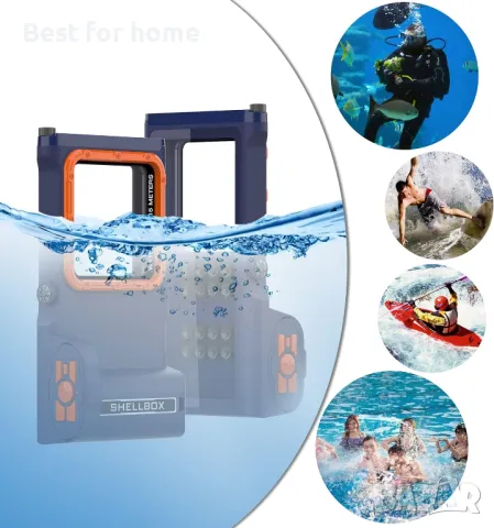 MRUOZRUI Bluetooth връзка 3-то поколение калъф за телефон, снимка 2 - Калъфи, кейсове - 49535891