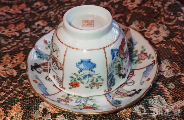 Xianfeng порцелан, снимка 2 - Антикварни и старинни предмети - 48941469