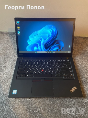 Lenovo ThinkPad T490 - i5-8365u, 8GB RAM DDR4, 256GB SSD NVMe M.2, 14''FHD IPS, снимка 2 - Лаптопи за работа - 54056361