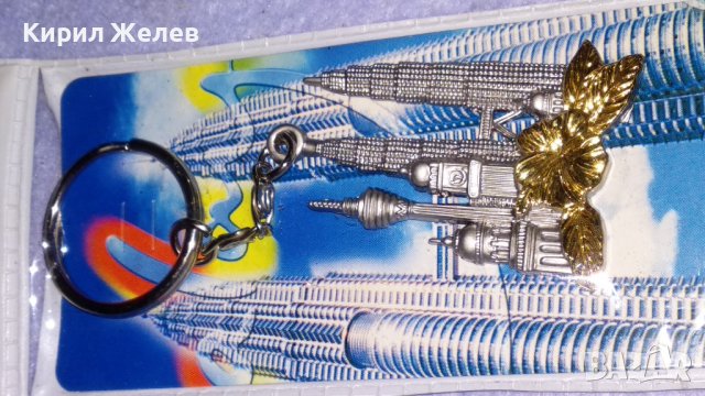 КРАСИВ МОДЕН ФИГУРАЛЕН СРЕБРИСТ КЛЮЧОДЪРЖАТЕЛ - МАЛАЙЗИЯ НЕБОСТЪРГАЧИ СУВЕНИР 33124, снимка 2 - Други ценни предмети - 39061895