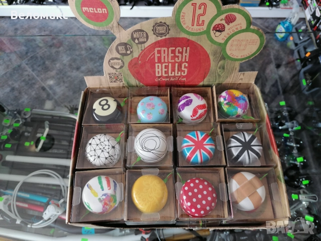 Немски Звънци 12цвята*Перфектно Качество*, снимка 2 - Аксесоари за велосипеди - 52618109