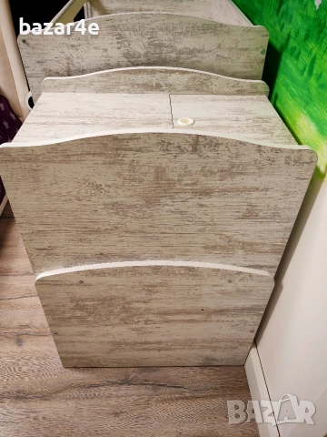 Детска дървена кошара антик повивалник шкафове, снимка 8 - Кошарки - 54091964