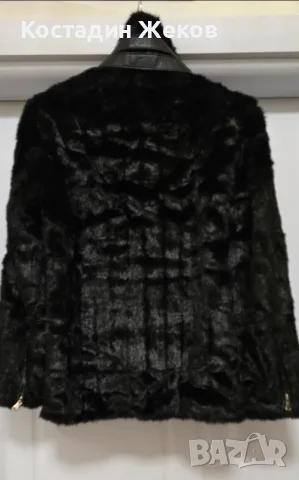 Ново . Дамско пухено палто. ZARA WOMAN. , снимка 2 - Палта, манта - 56247527
