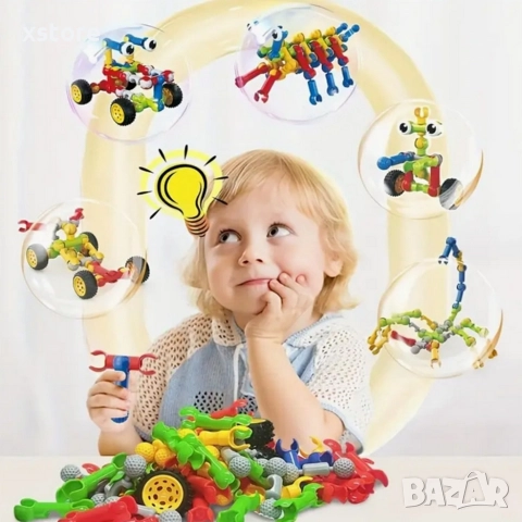 Образователен и забавен детски конструктор, снимка 4 - Конструктори - 52739582