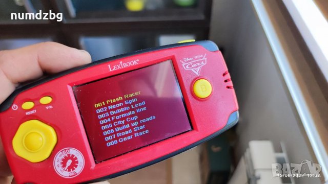 Детска игра с цветен дисплей Маккуин светкавицата, снимка 6 - Други игри и конзоли - 37123261