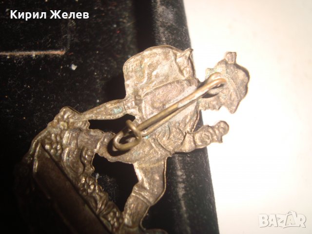 ПОСРЕБРЕНА АЛПИЙСКА ТУРИСТИЧЕКА АЛПИНИСТКА ЗНАЧКА ШВЕЙЦАРСКА РЯДКА 18382, снимка 2 - Колекции - 30967407