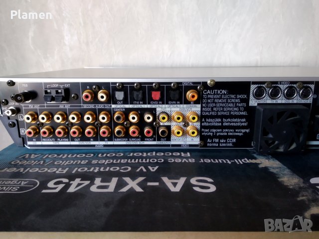 Panasonic SA-XR45 Dolby Digital 6.1 Ресивер, снимка 7 - Ресийвъри, усилватели, смесителни пултове - 29801141