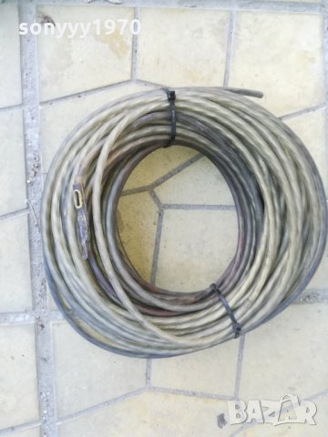 въже от тир-стоманено с изолация-30м 2010202100, снимка 2 - Аксесоари и консумативи - 30614056